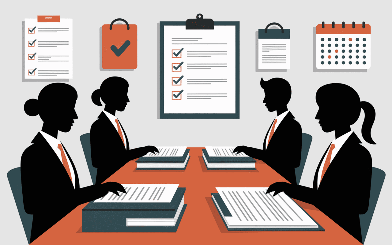 Entretien admission alternance marketing digital Paris Nexa avec CV et poignée de main