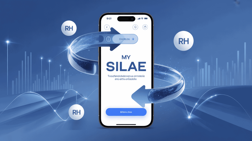 Interface application mobile My Silae PaiePilote