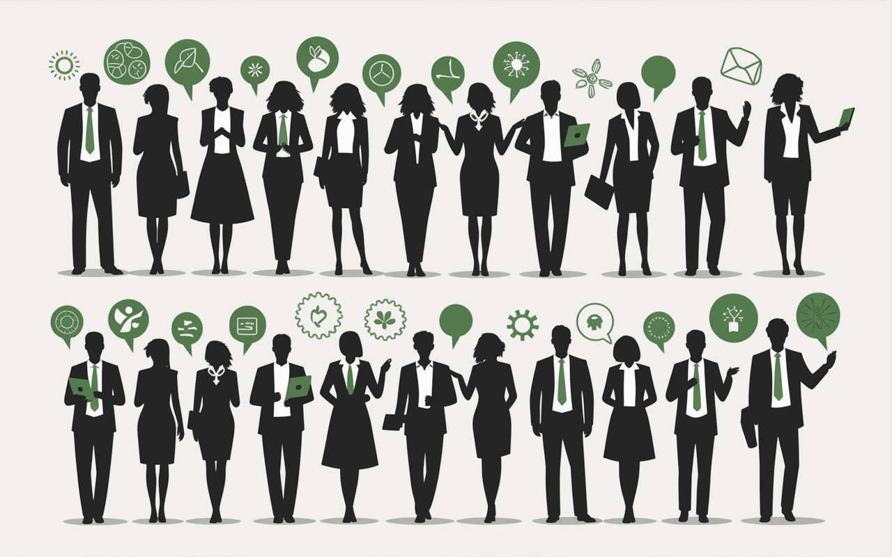 Divers profils d'entrepreneurs en 2024