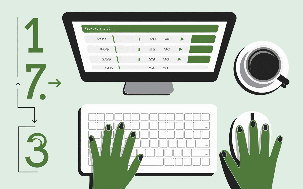 instructions utilisation calculateur de moyenne étapes numérotées