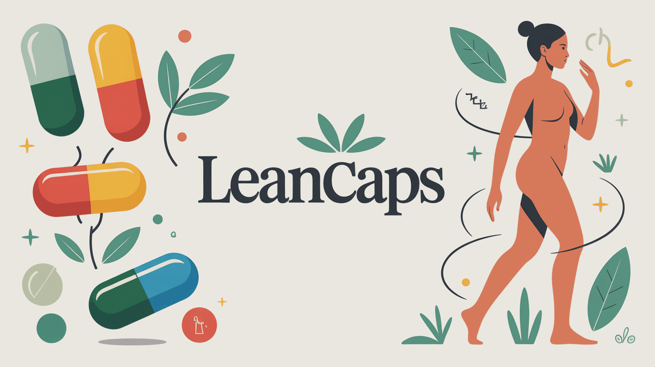 Illustration LeanCaps gélules silhouette transformation