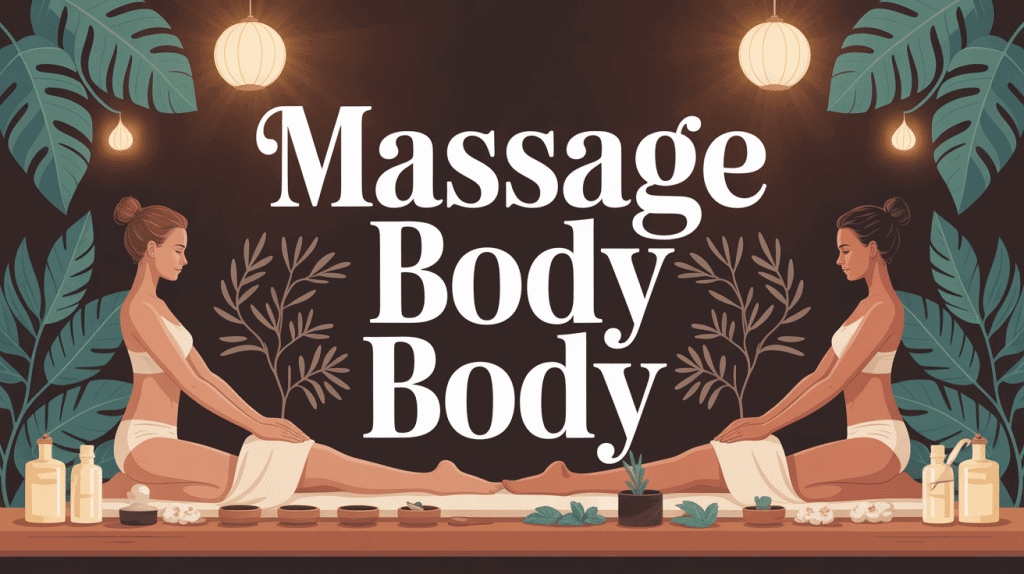 Ambiance spa massage body body