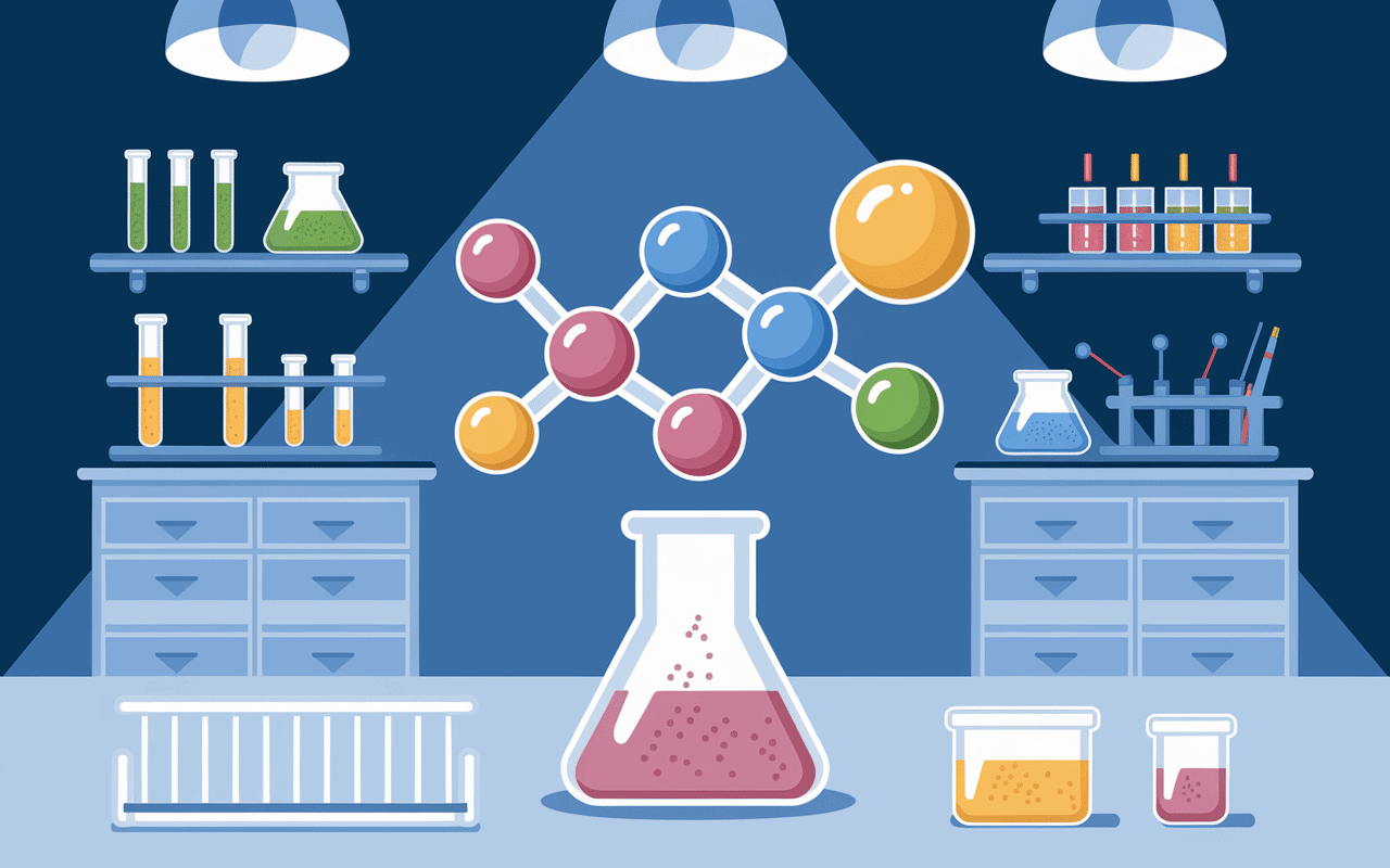 Structure moléculaire sucralose chimie