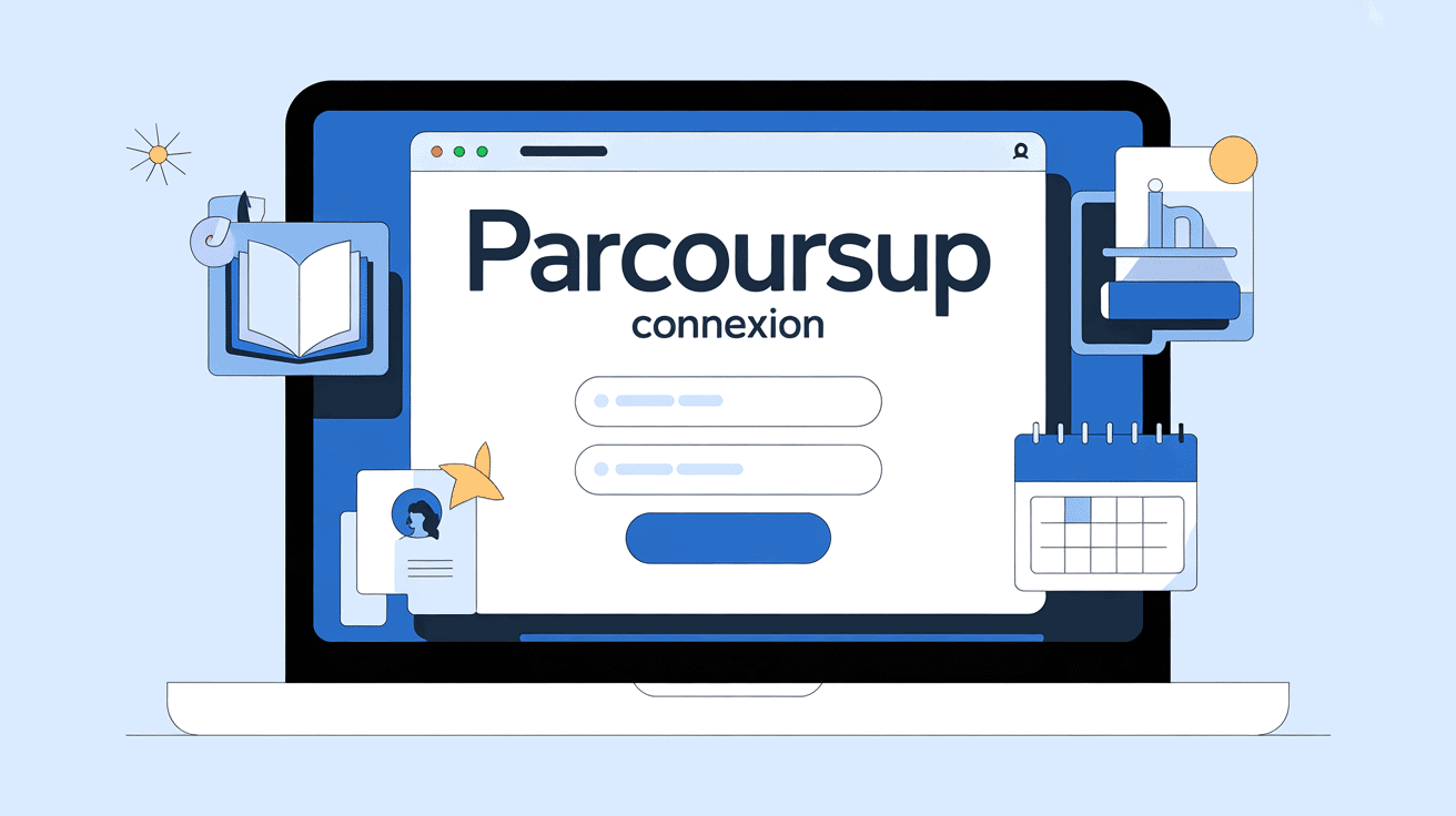 Illustration connexion Parcoursup