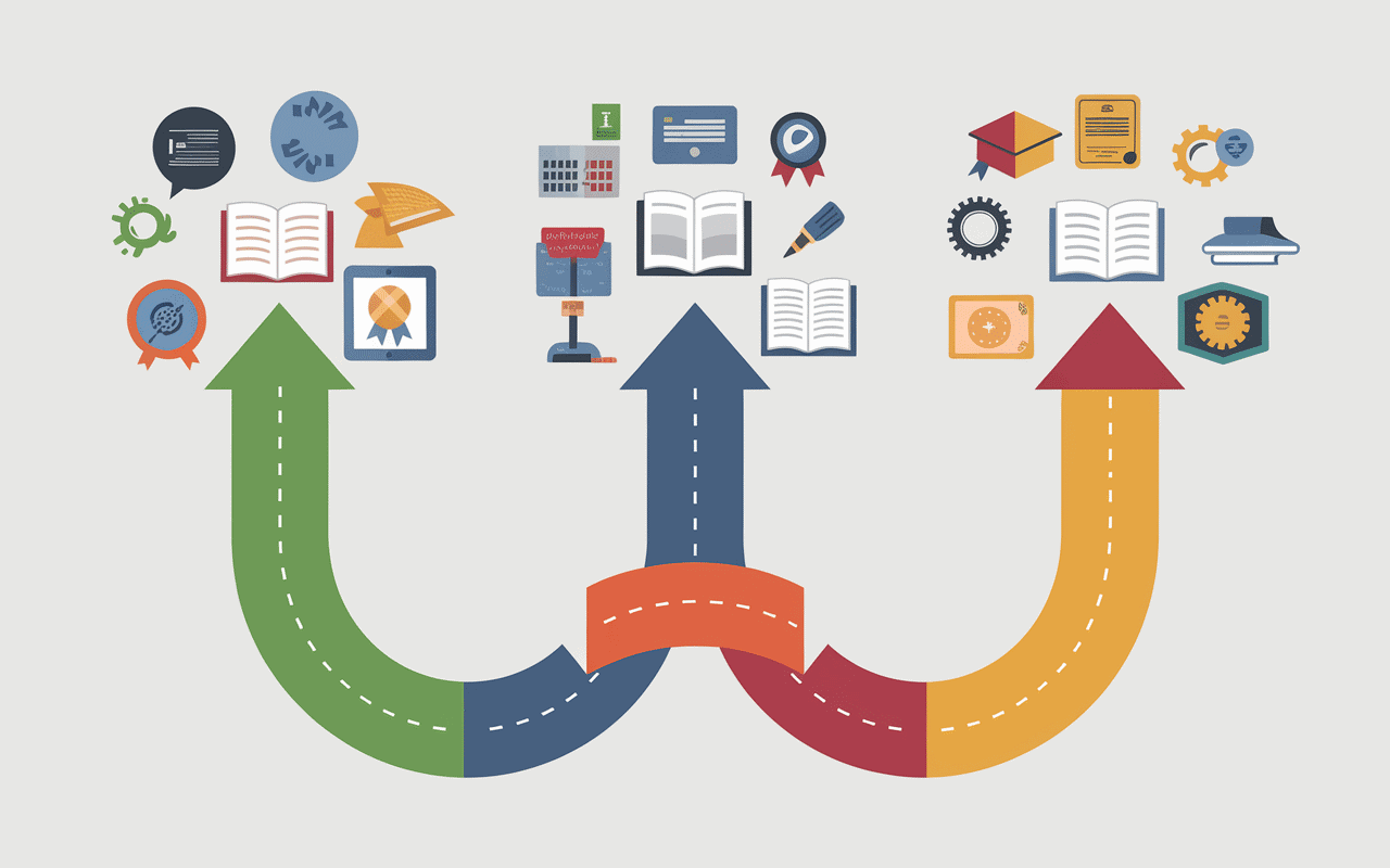 Illustration des parcours de formation Nexa