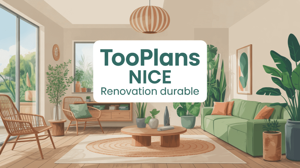 Intérieur moderne écologique par TooPlans