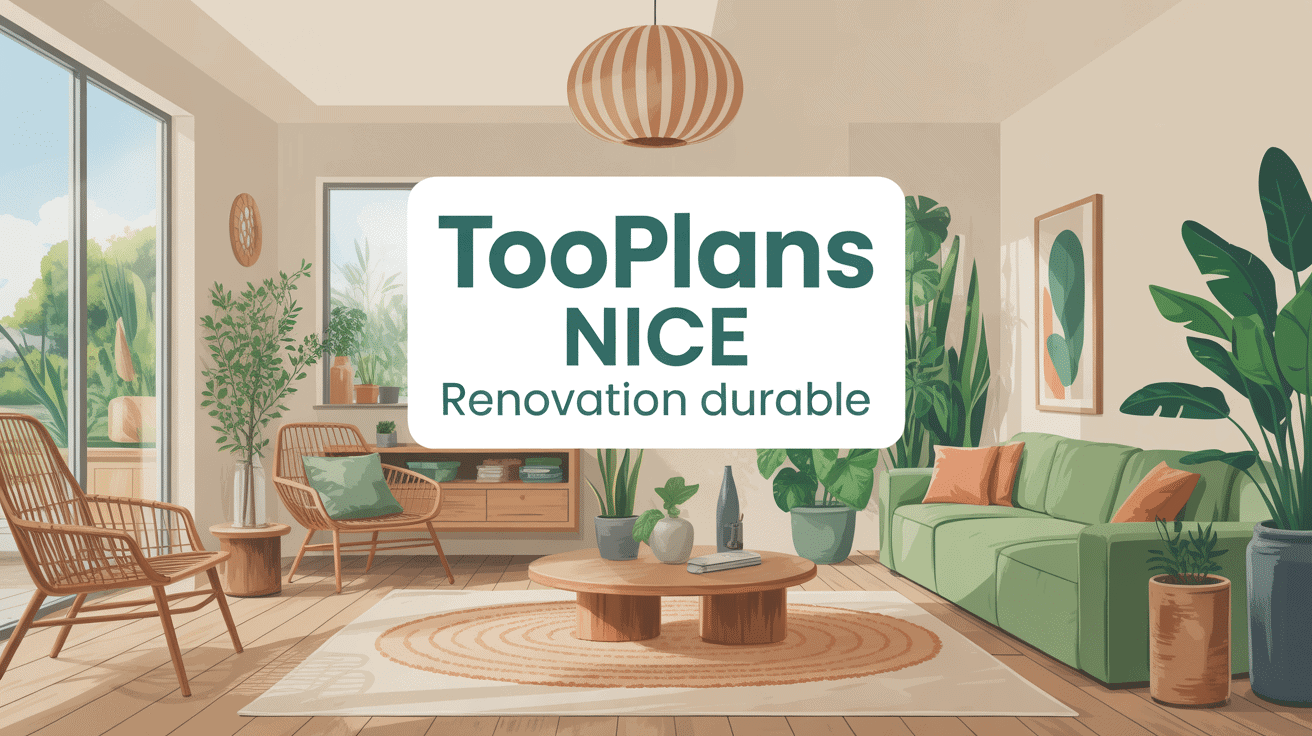 Intérieur moderne écologique par TooPlans
