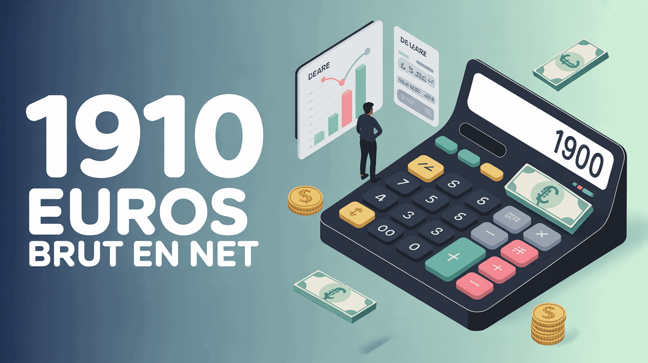 Calculateur brut en net euros