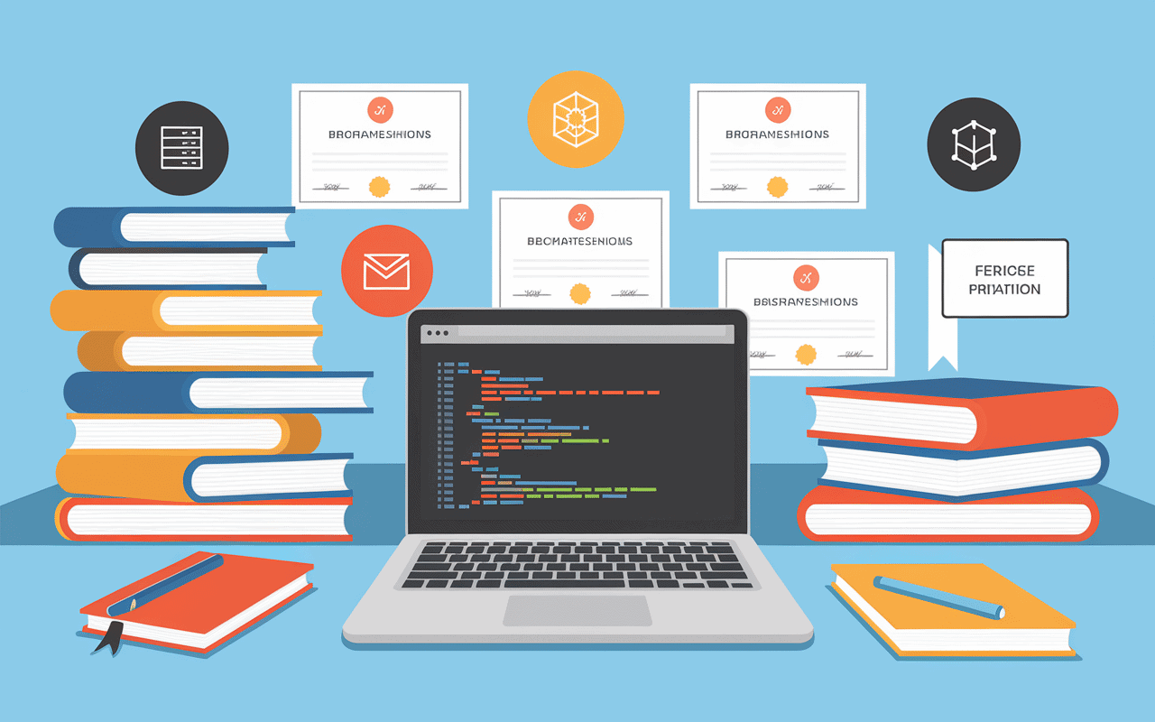 Illustration compétences et formation data validation manager