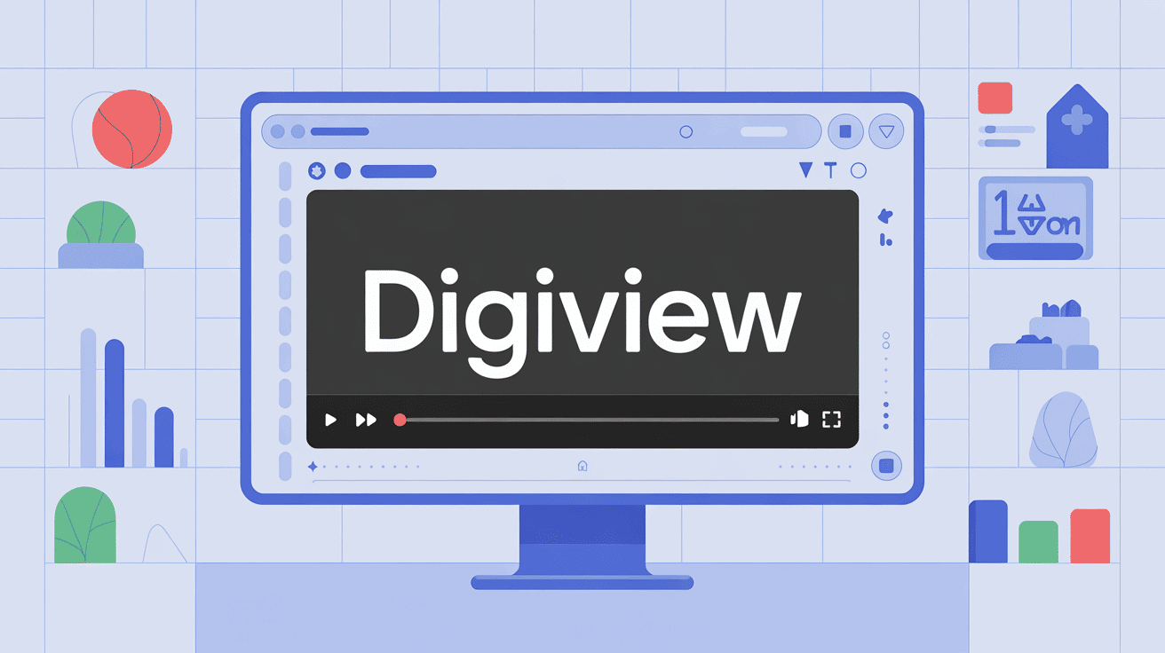Interface Digiview sans publicité