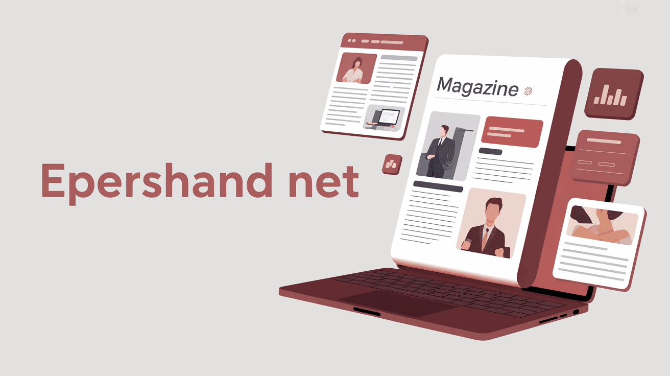 EPERSHAND NET magazine digital sur écran
