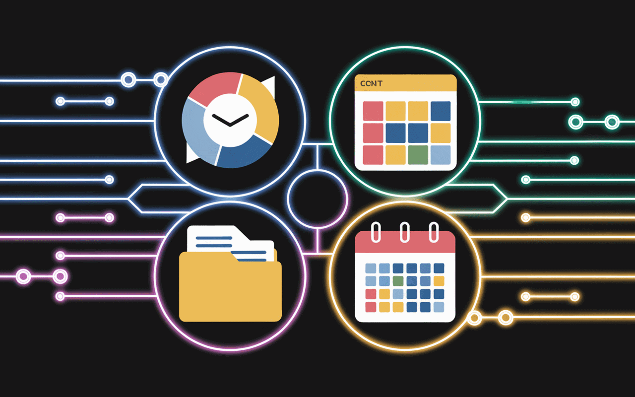 Icônes des fonctionnalités d'Atolia