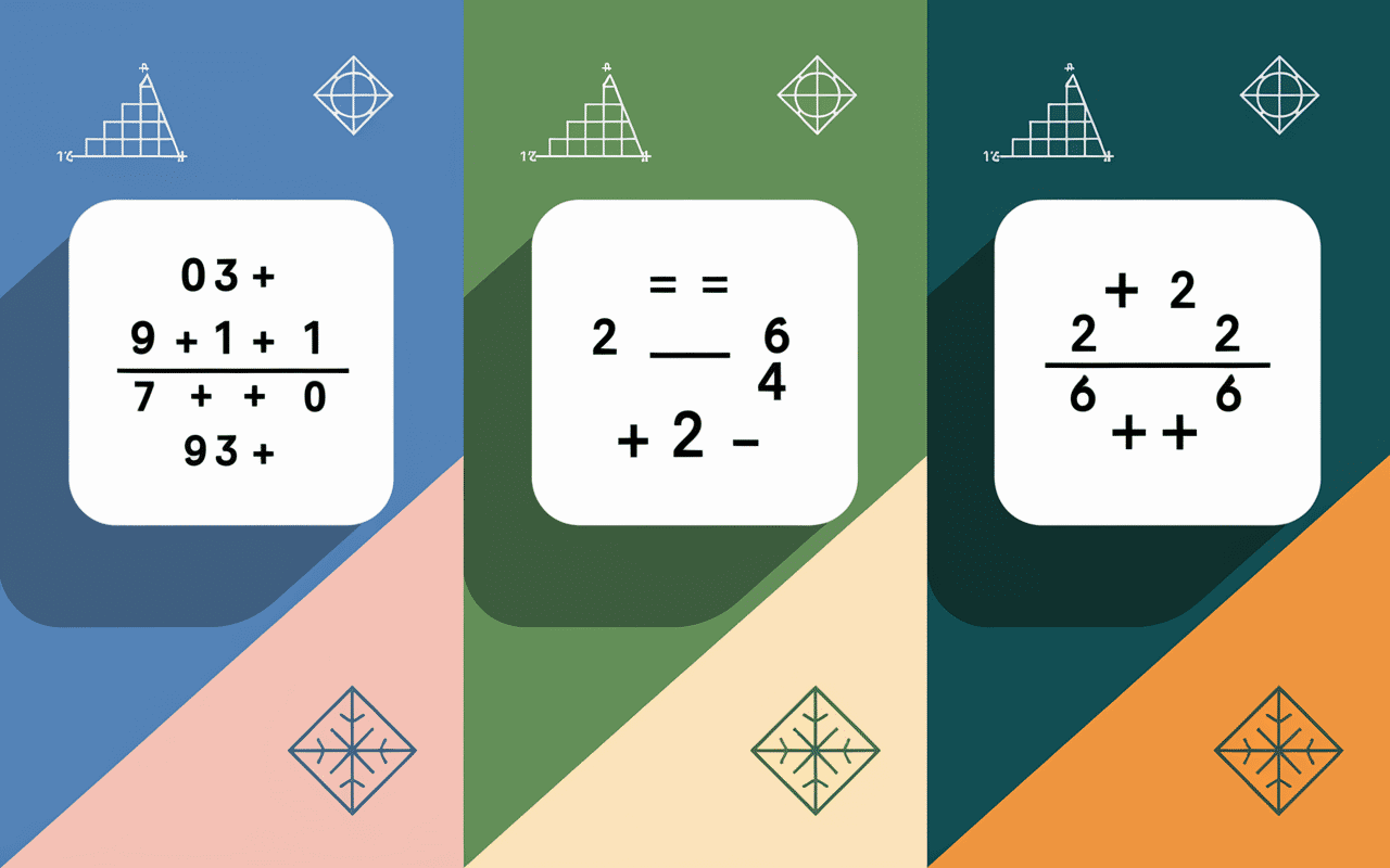 Trois formules identités remarquables