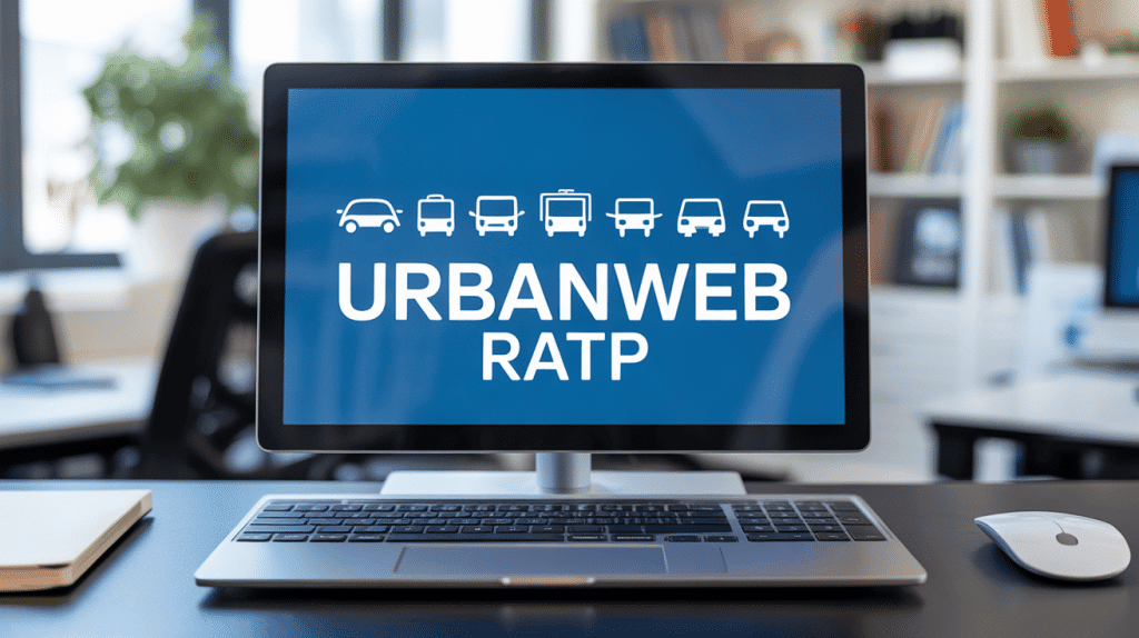 Interface moderne Urbanweb RATP
