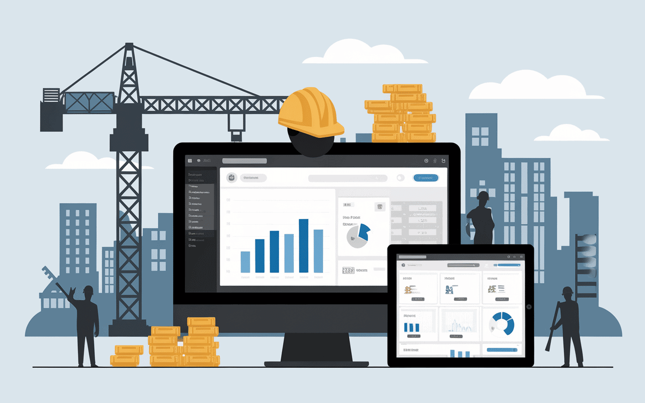 Application gestion Myextrabat sur écran