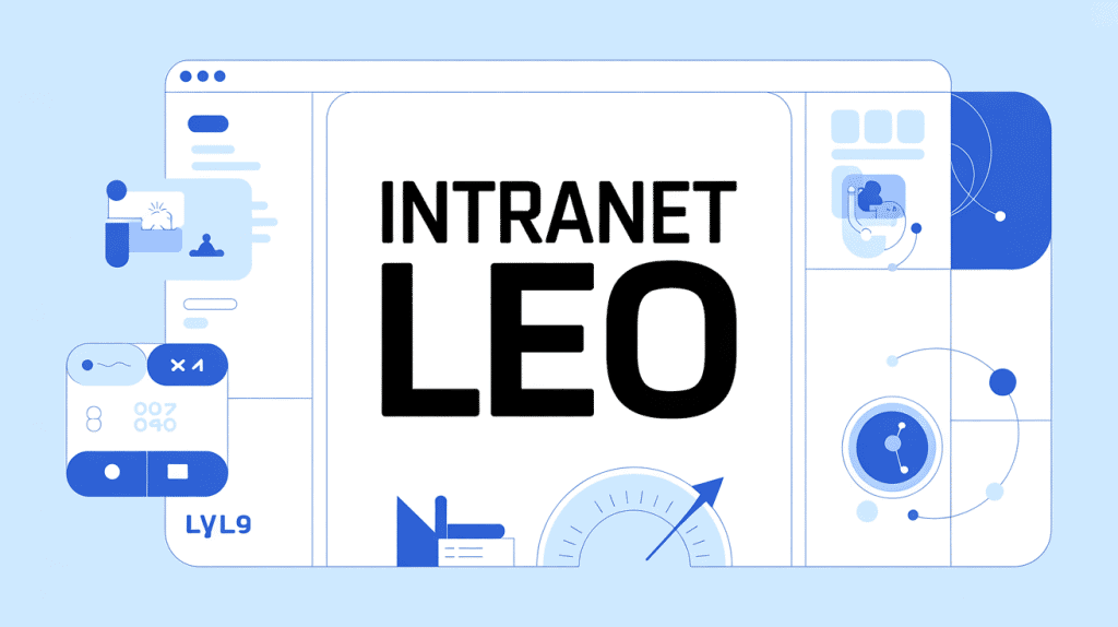 Interface portail Intranet LEO
