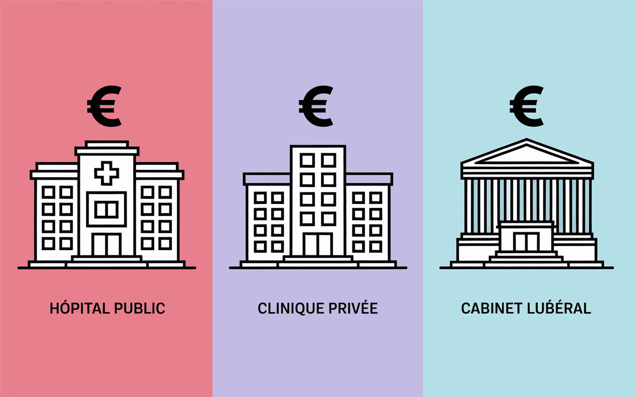 Secteurs de salaire ergothérapeute