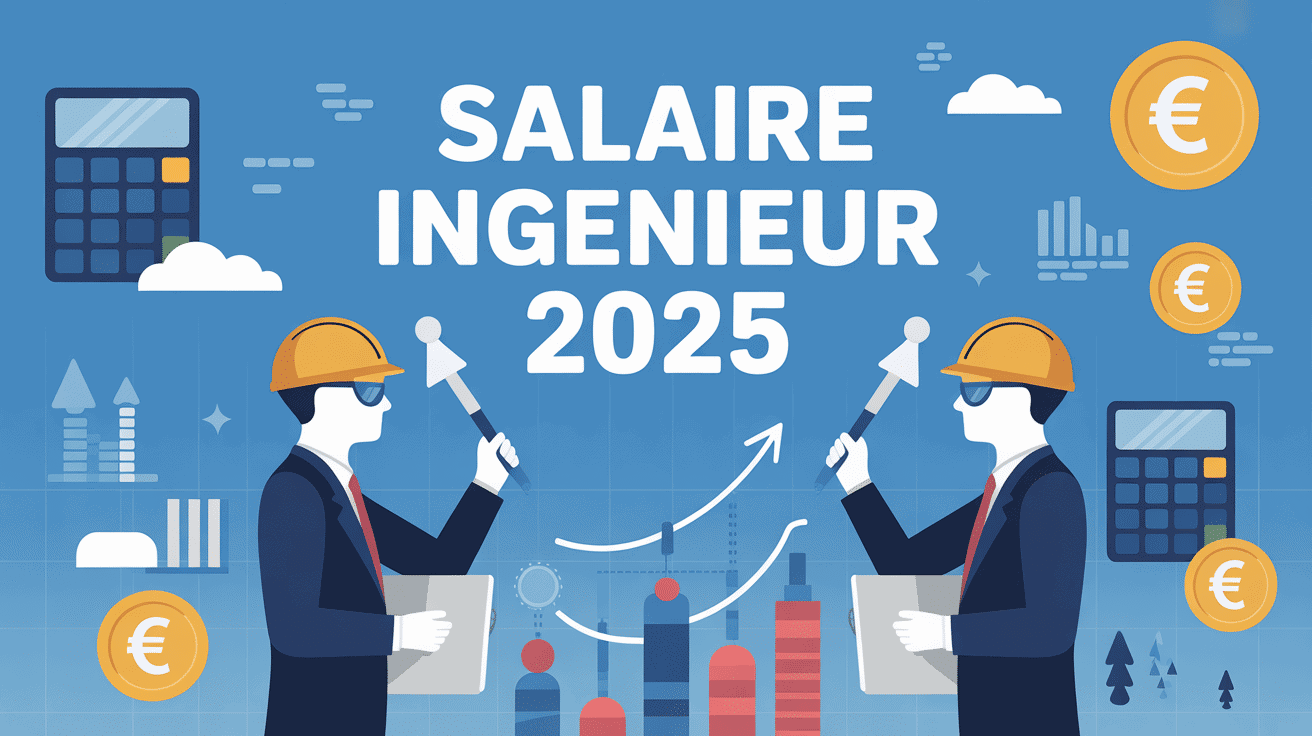 Silhouettes ingénieurs salaire 2025