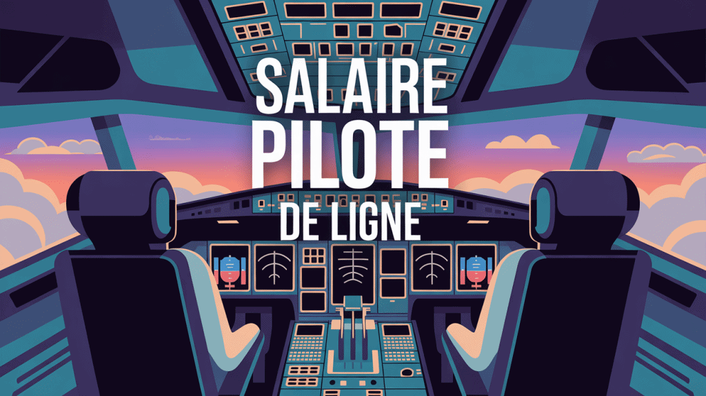 Cockpit moderne avion vue horizon