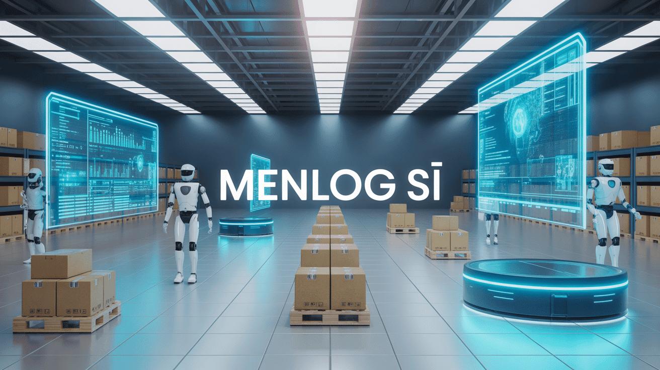 menlog si plateforme logistique moderne automatisée