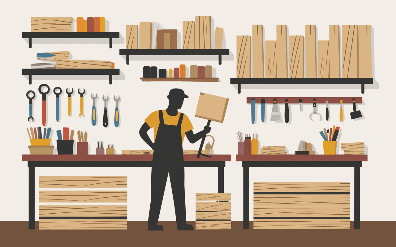 Atelier réparation palettes Guebwiller en bois