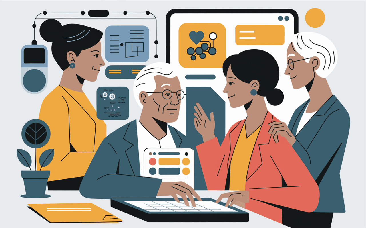 Innovations technologiques dans un restorium pour seniors