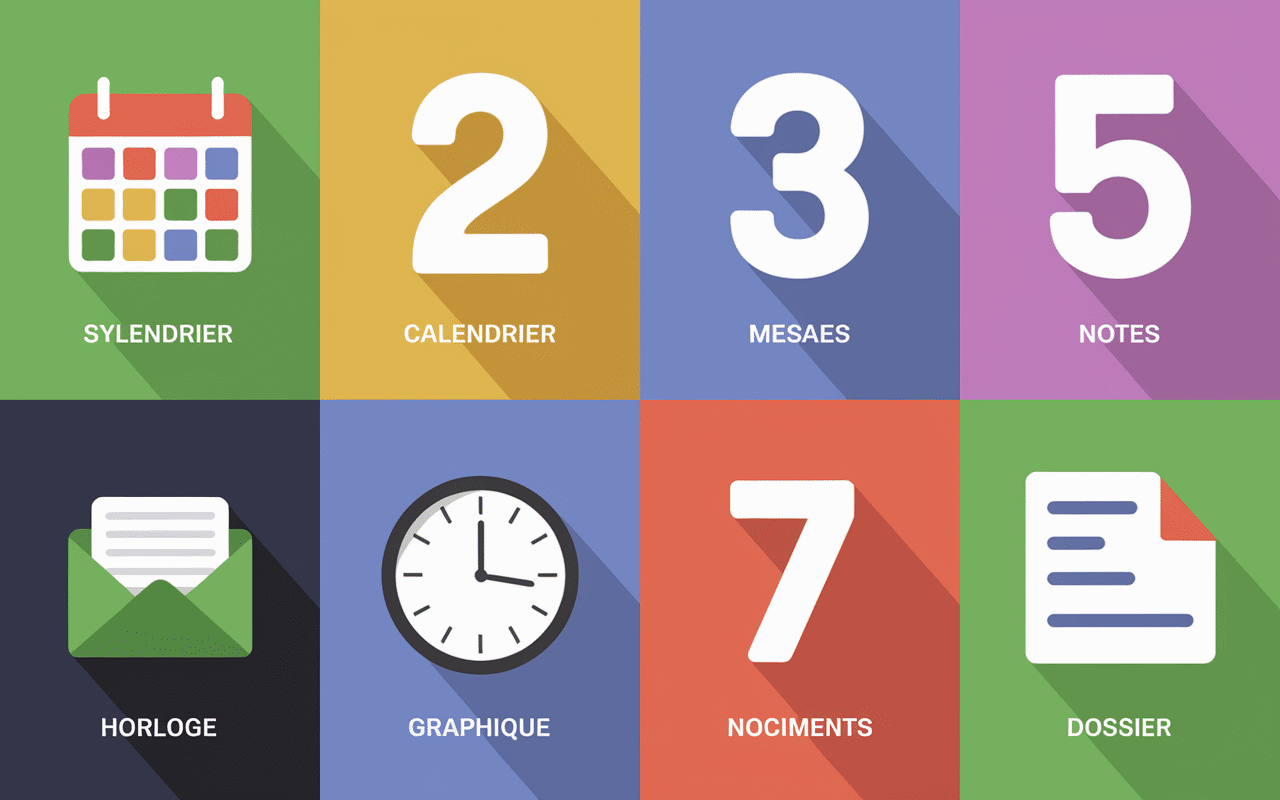 dashboard cesi ent avec widgets calendrier notes messages
