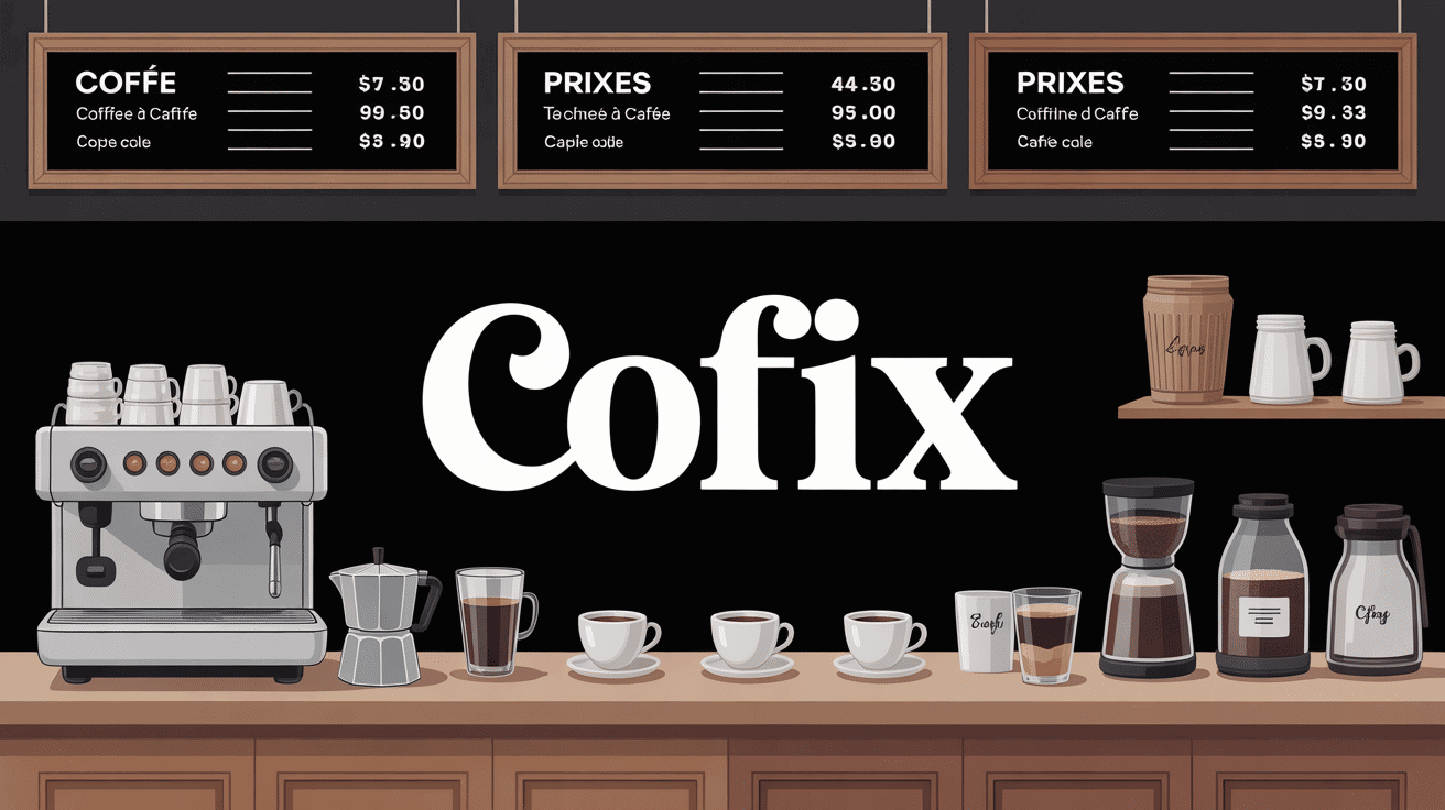 cofix établissement urbain prix fixes ambiance moderne