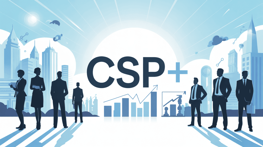 csp+ silhouettes urbaines et graphiques de succès