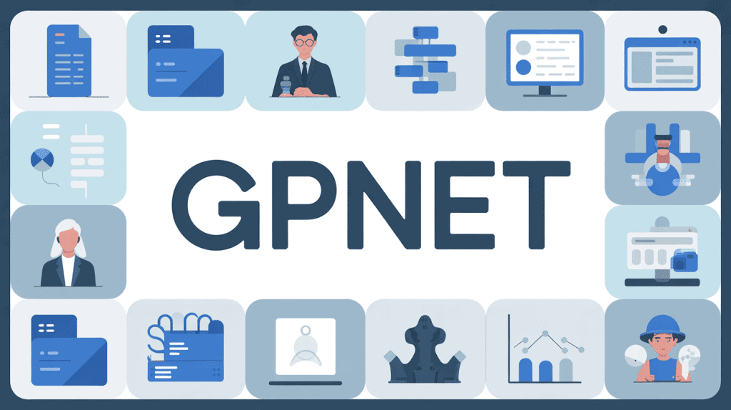 interface gpnet plateforme gestion numérique