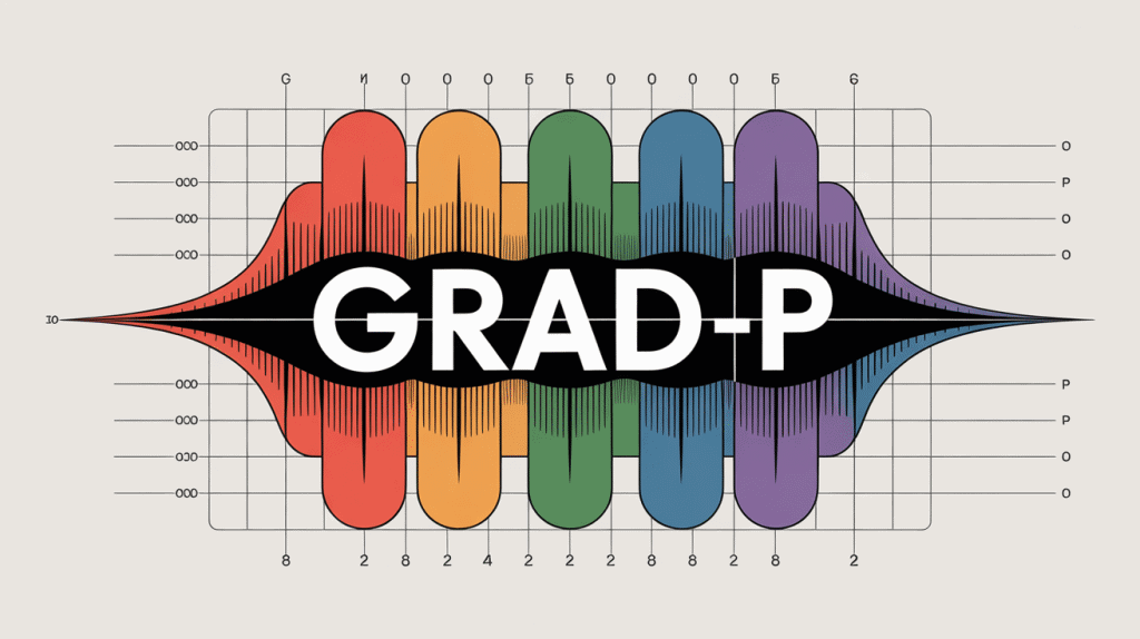 grad-p infographie champ pression flèches