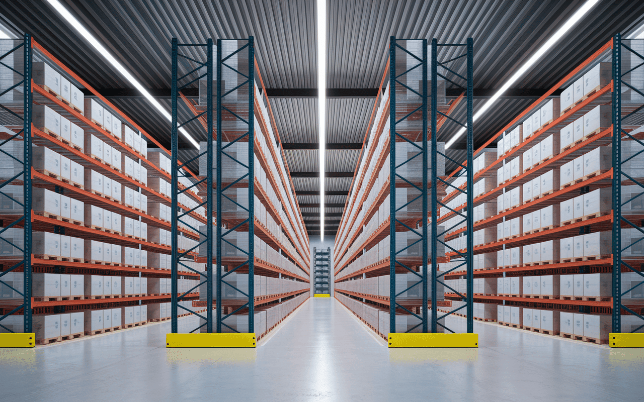 Intérieur international warehouse automatisé picking