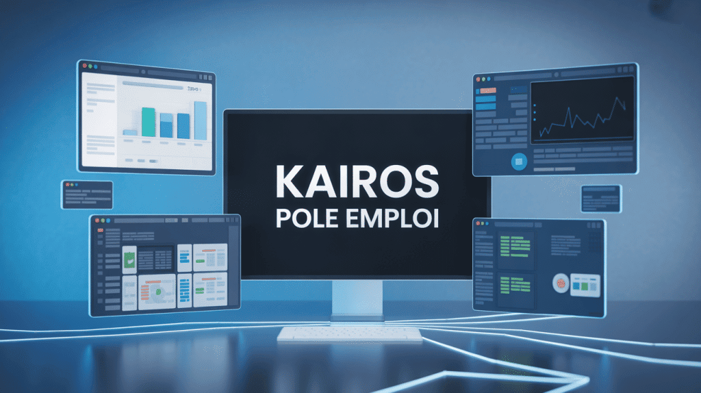 kairos pole emploi interface ordinateur digital