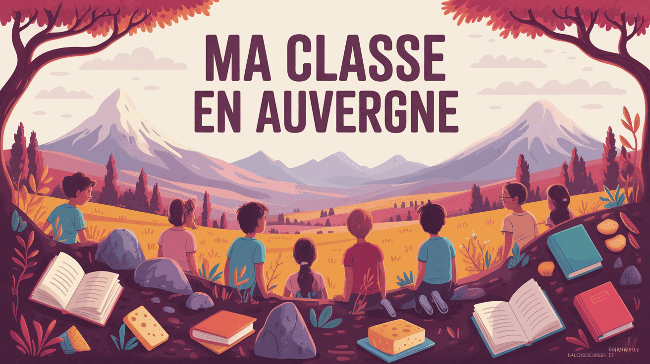 salle de classe ouverte paysage volcans ma classe en auvergne