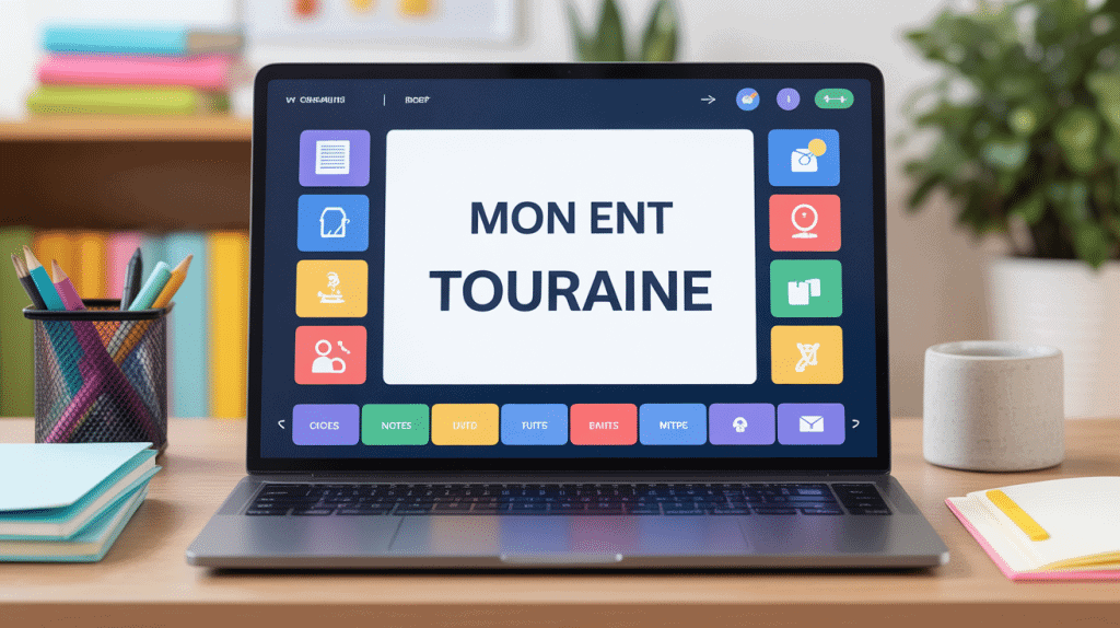 mon ent touraine tableau de bord education numerique