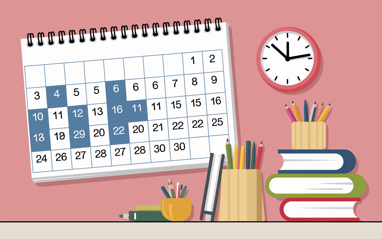 Tableau semaines paires 2024 calendrier numéroté