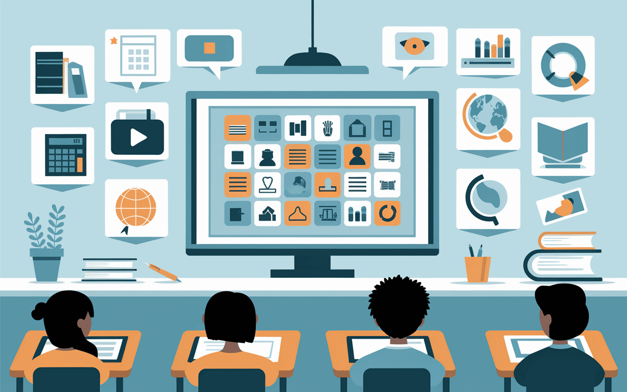 Classe virtuelle touraine eSchool et outils pédagogiques