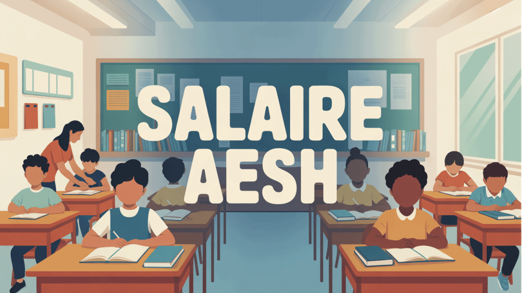 aesh salaire salle de classe accompagnement élève