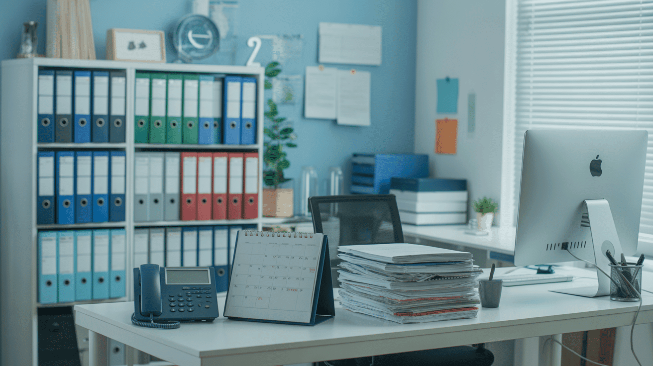 Fondamentaux du poste assistant administratif espace de travail