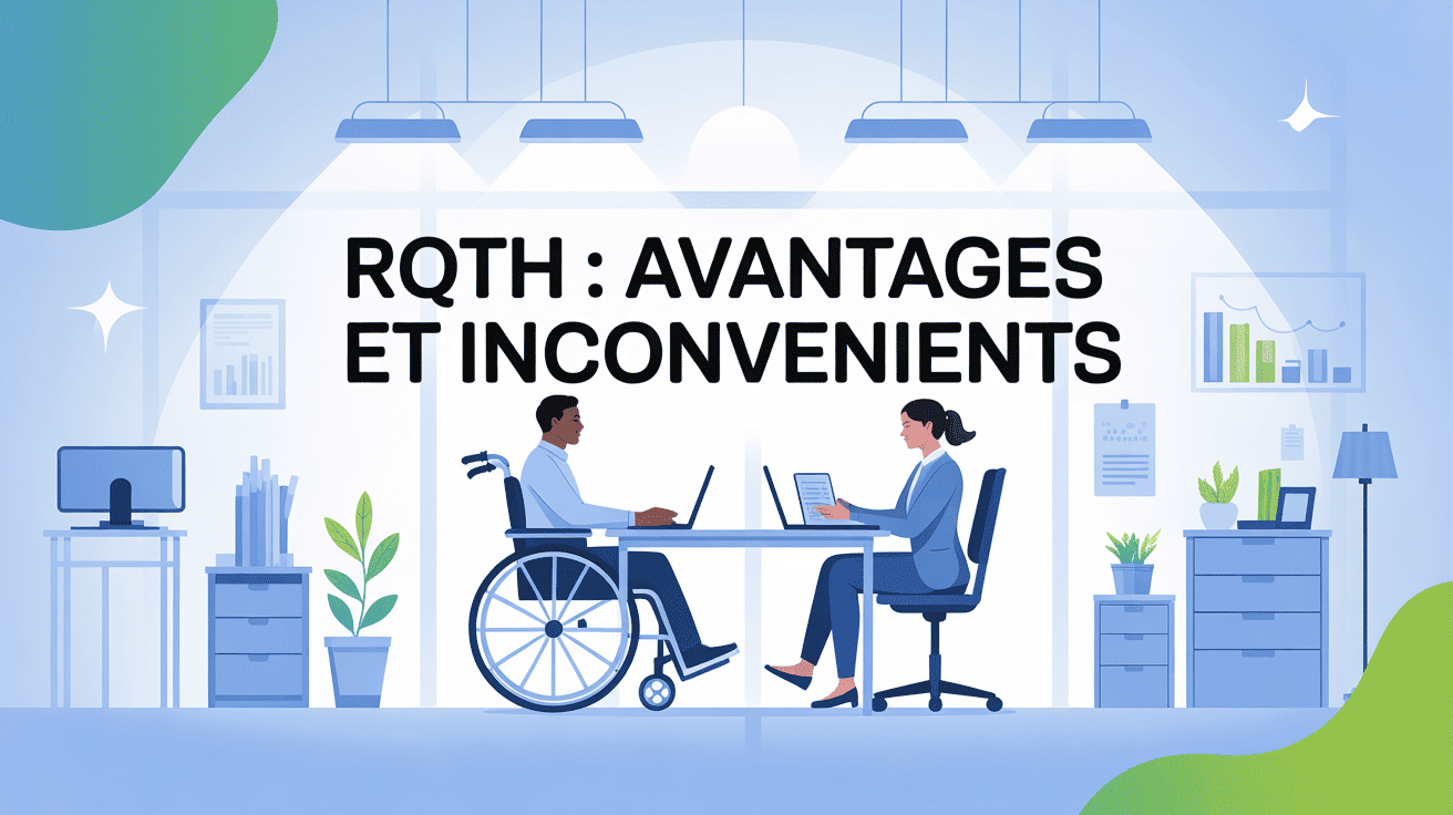 avantages et inconvénients rqth personnes bureau inclusif