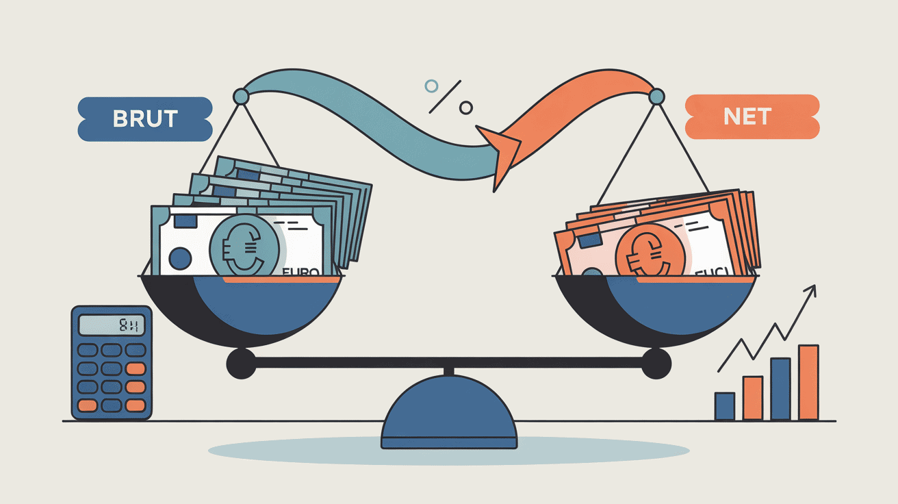 45000 brut en net balance billets transformation