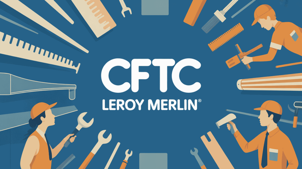 cftc leroy merlin magasin salariés en uniforme