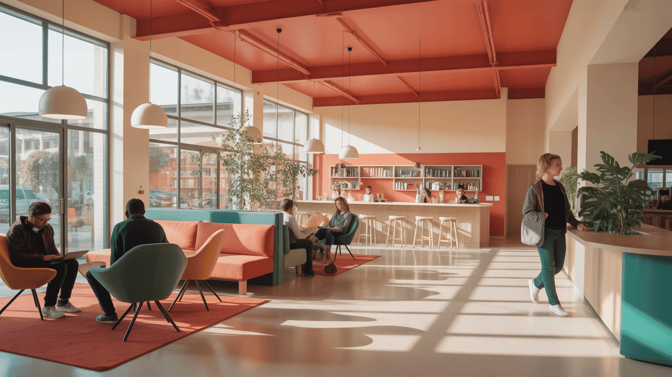 Hall moderne agora catho lille