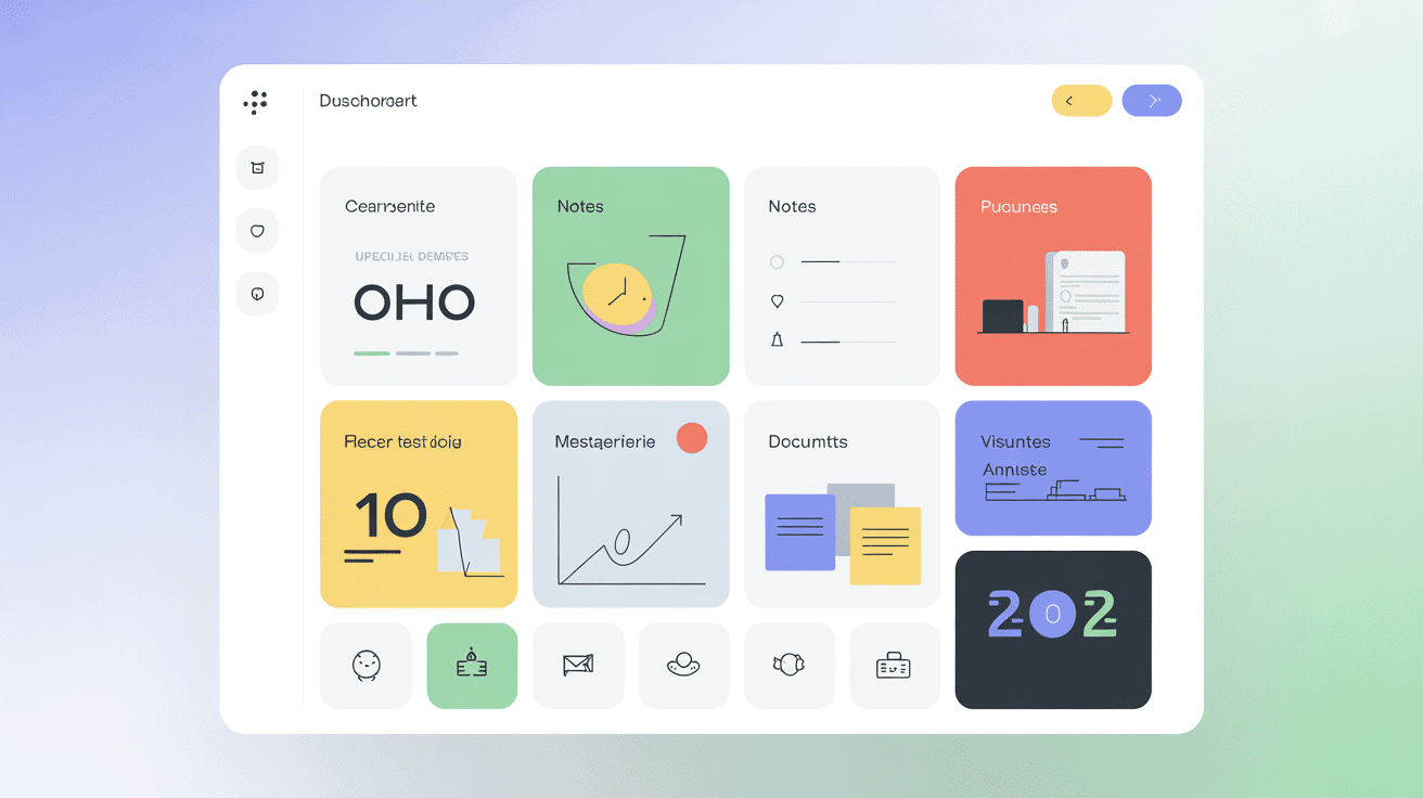 Fonctionnalités Intranet Gustave Eiffel tableau de bord