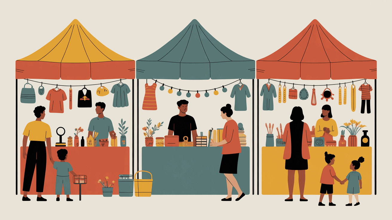 Lieux événements partage Nancy marché de troc