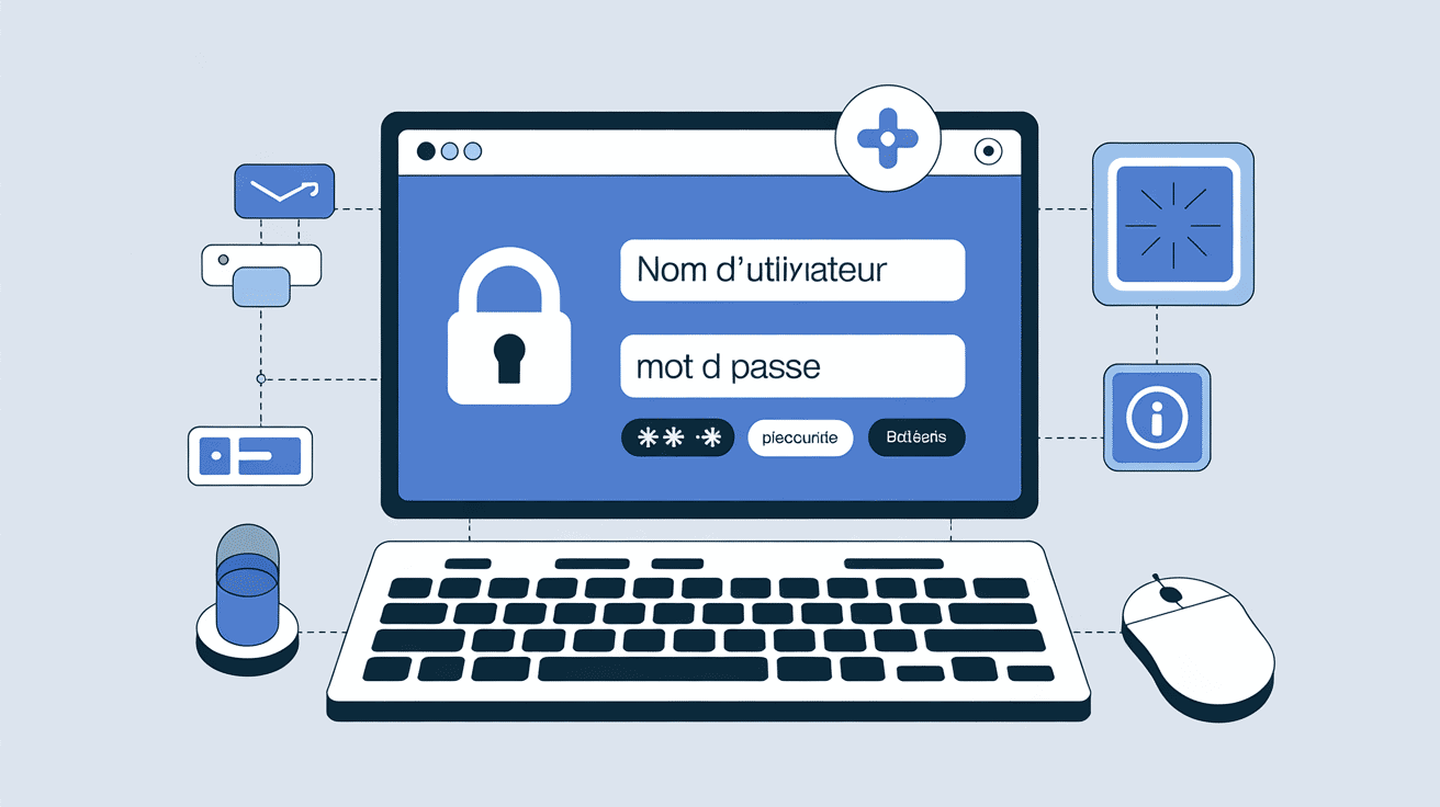 Connexion sécurisée mbn mon bureau numérique champs identifiants