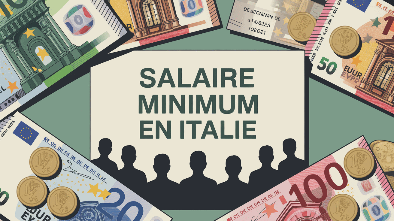 smic italie illustration travailleurs euro