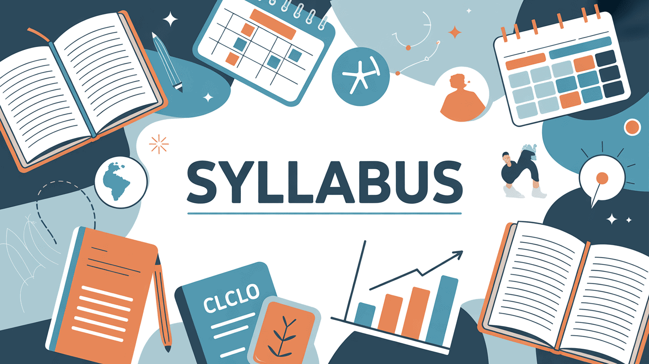 Illustration professionnelle du syllabus