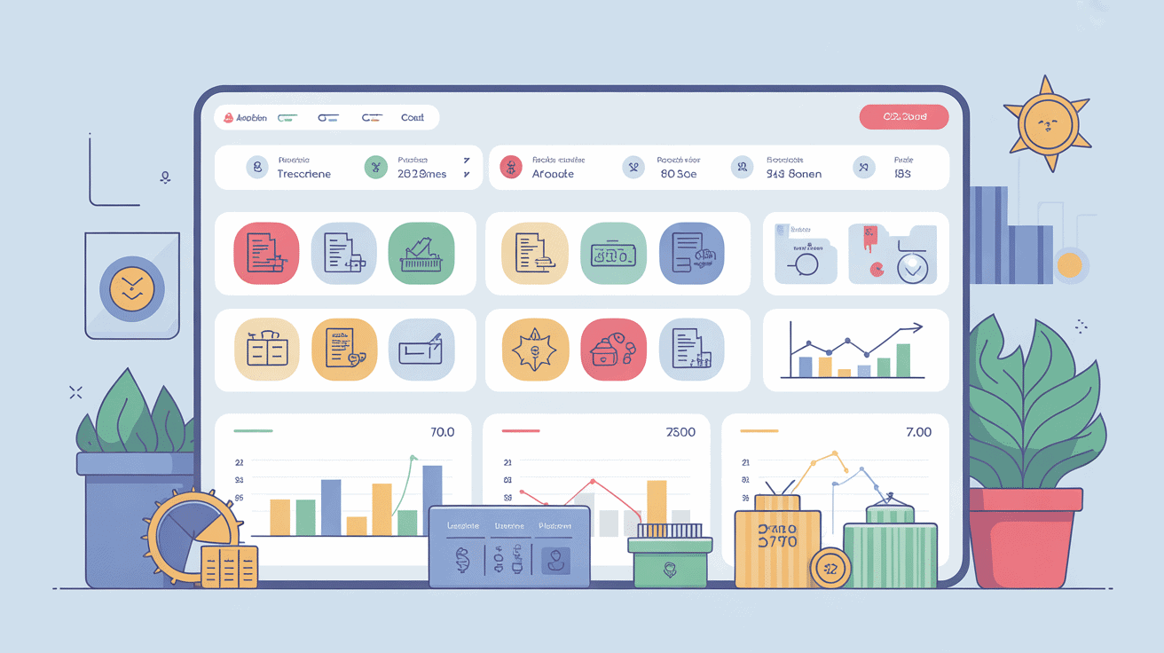Dashboard xero fonctionnalités comptabilité entreprises