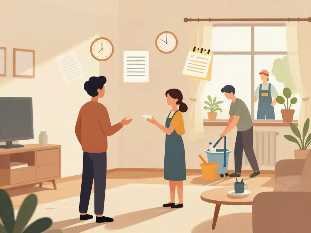 scene gestion contrat convention collective particulier employeur à domicile